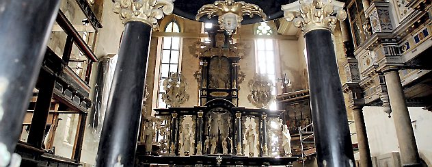 Als die Franziskaner Arnstadt und die Oberkirche verlassen hatten, predigte dort nach Einführung der Reformation Joachim Mörlin. Foto: Hans-Peter Stadermann