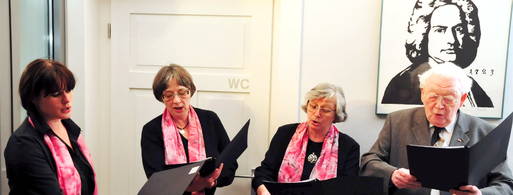 Friedelios zur Nacht der Hausmusik im Bachhaus 2013, Foto: Cristoph Vogel