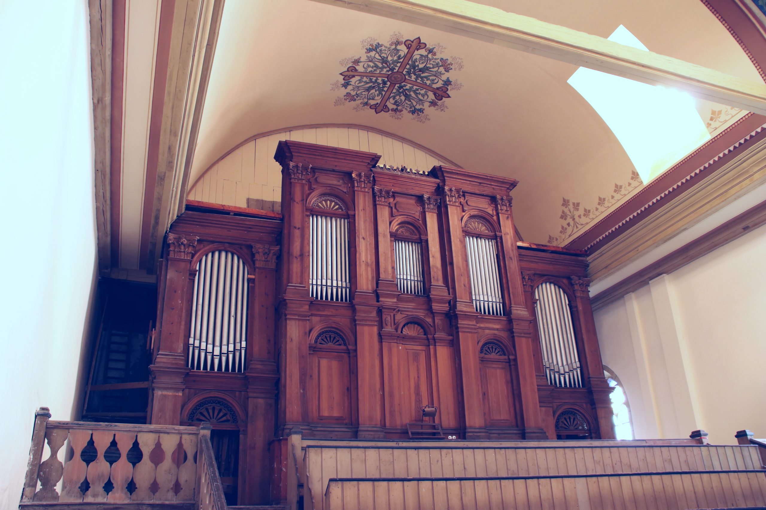 Ansicht der Sauer-Orgel in der Oberkirche 2021 © Oberkirche Arnstadt e. V.