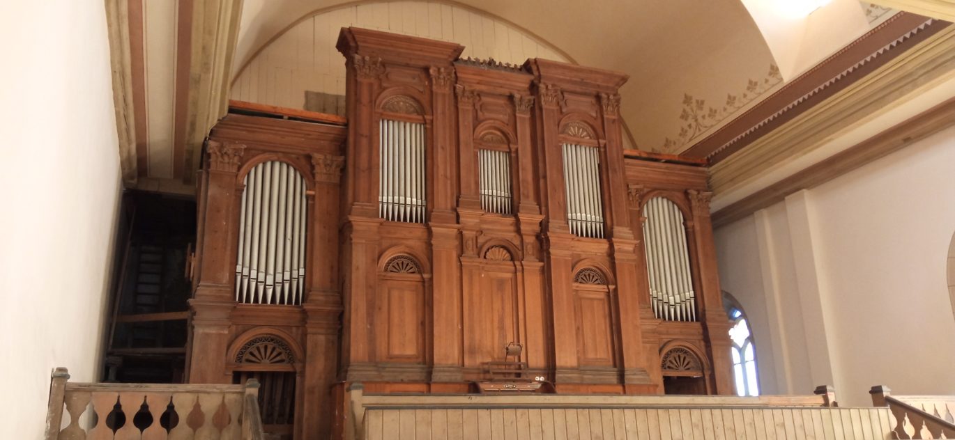 Die Sauer-Orgel auf der Westempore der Arnstädter Oberkirche