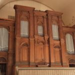 Die Sauer-Orgel auf der Westempore der Arnstädter Oberkirche